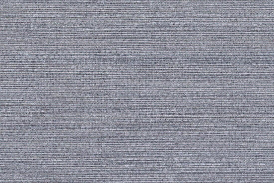 Gray wallpaper with a subtle, striped pattern featuring thin, evenly spaced horizontal lines and a textured surface.