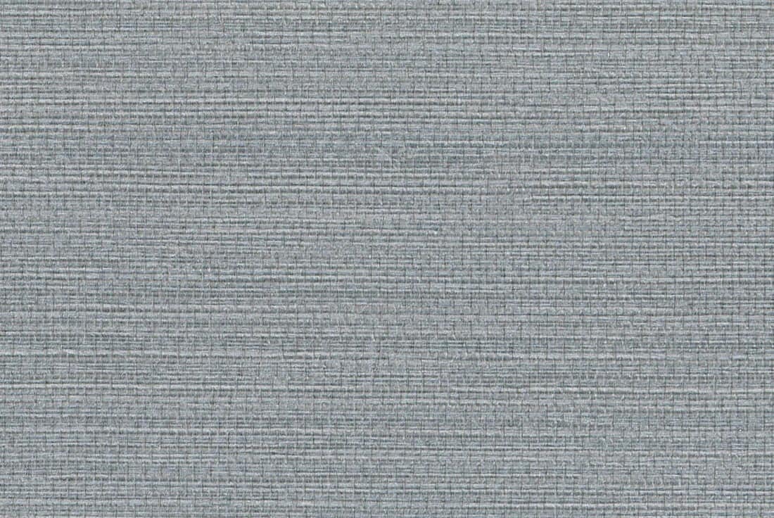 Textile wallpaper with a gray color, featuring subtle horizontal and vertical lines that form a grid pattern. The woven-like texture and soft, neutral tones make this wallpaper distinctive.