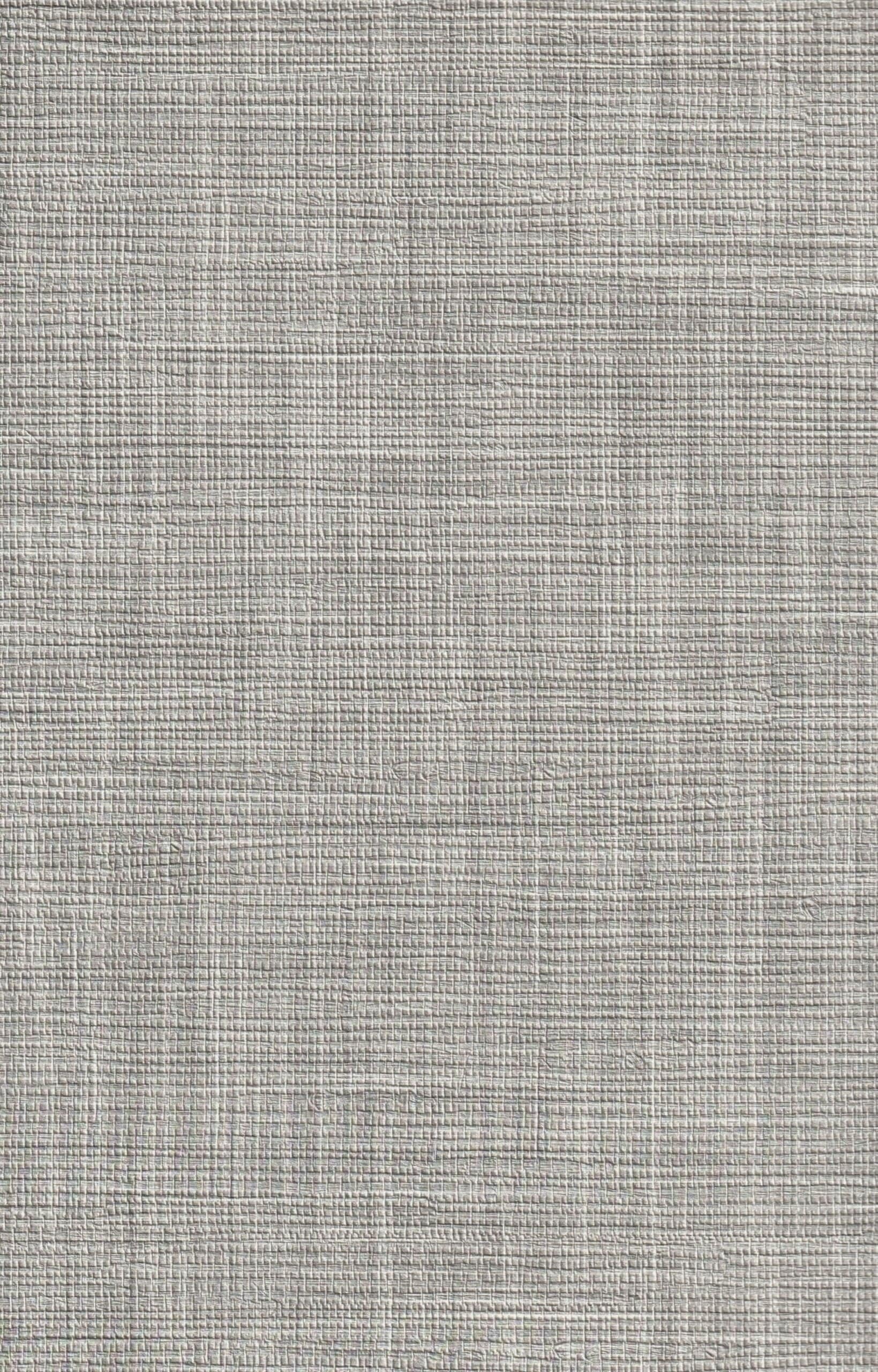 Gray wallpaper with a soft, natural-looking crosshatch pattern and subtle woven texture, similar to linen or canvas. Features light gray tones and a slightly uneven textile surface.